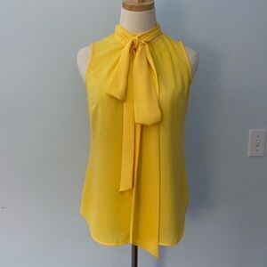 Eva Mendes for New York & Company Yellow Blouse